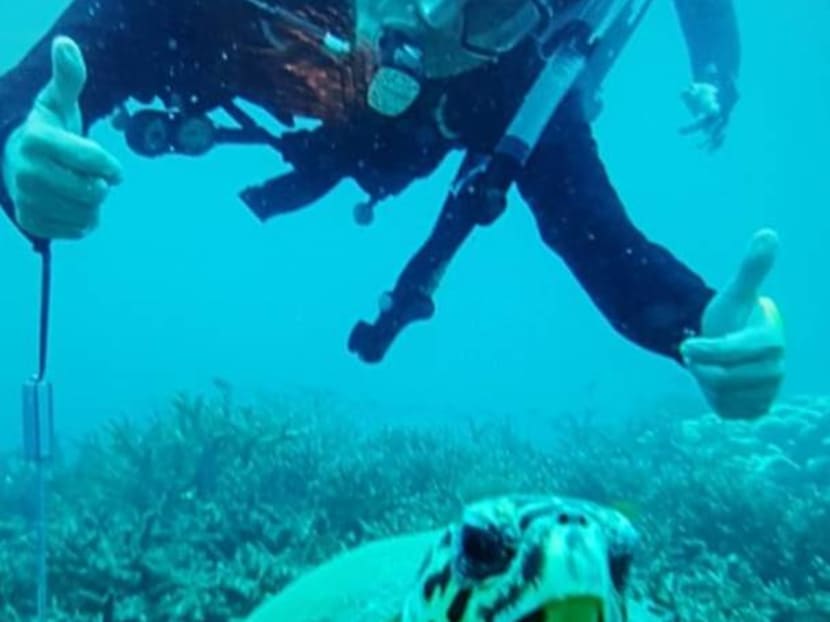 Veteran Ch 8 Actor Richard Low Becomes Certified Scuba Diver At Age 66, Proves Age is Just A Number