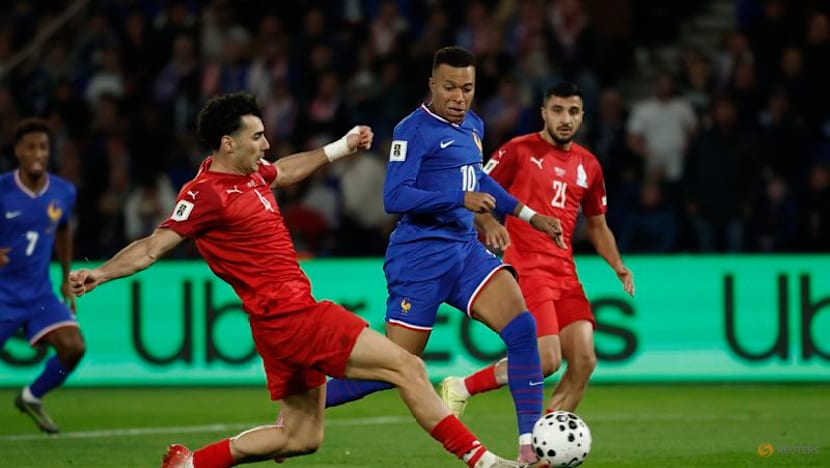 Mbappe leads the charge as France beat Azerbaijan 3-0 in qualifier