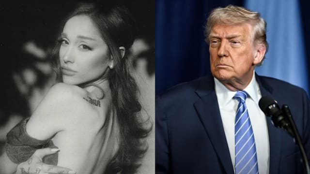 继Taylor Swift，Ariana Grande也警告Donald Trump勿用她的音乐！