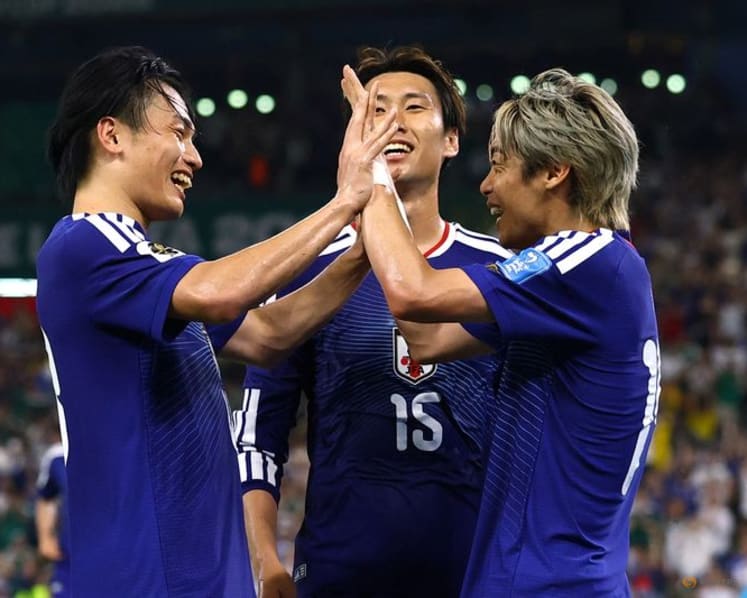 Japan's firepower comes to the fore as Ueda bags a double at World Cup