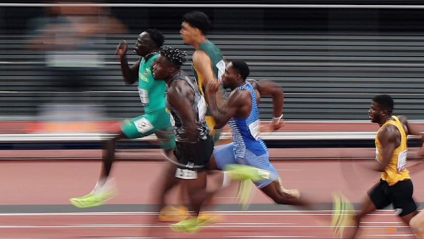 Chilled teen Gout reaches 200m semis on worlds debut