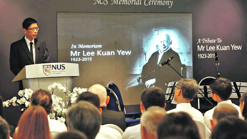 Mr Lee Kuan Yew pushed to continually raise skills, develop talent