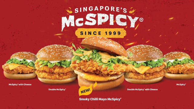 麦当劳推出全新烟熏美乃滋辣味McSpicy，Hershey's霜淇淋甜蜜回归！