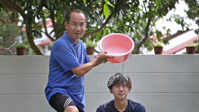 National athlete Ng Ming Wei and dad are serious about making TikTok prank videos together