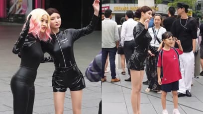 'AI Robots' Turn Heads Along Orchard Road