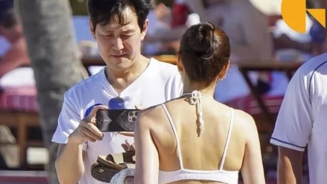 李政宰和豪门千金女友度假中　林世玲比基尼秀火辣身材
