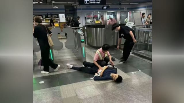 上海地铁发生持刀砍人案 三人受伤
