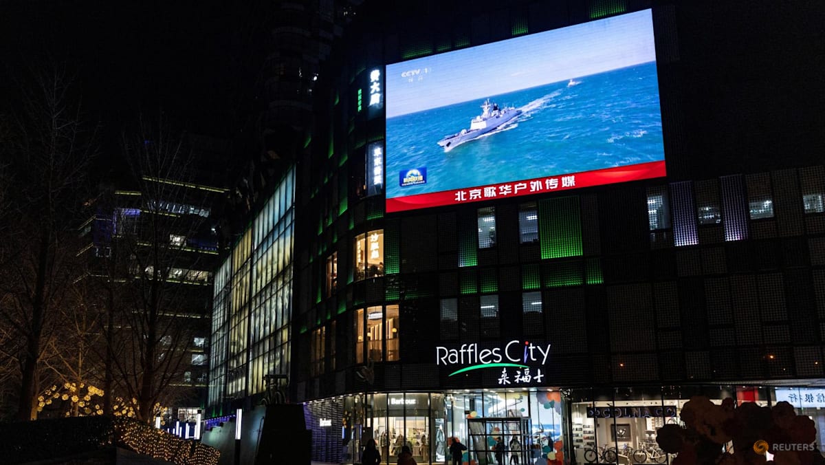 China conducts second day of military drills around Taiwan