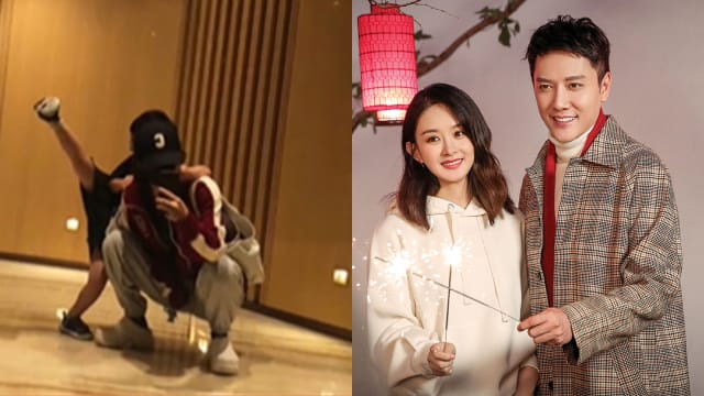 赵丽颖母子俏皮自拍　一举动辟谣复婚冯绍峰