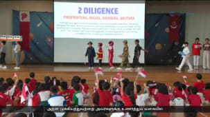 பள்ளிகளில் குதூகலம்