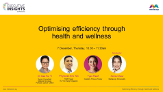Optimising efficiency through health and wellness