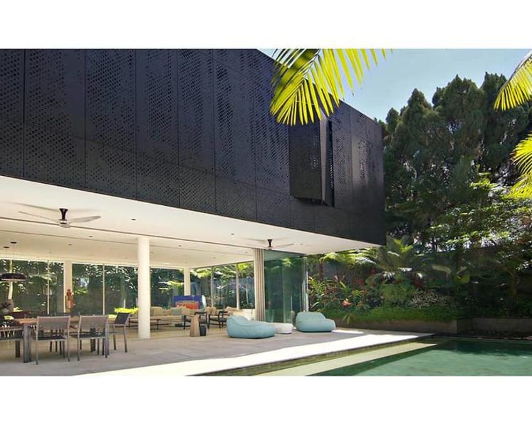 For this family of four, home is a Bali-style oasis in the middle of Singapore