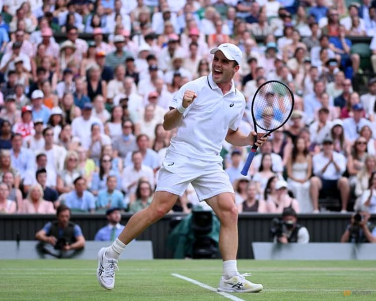 Briton Fery downs Dimitrov in battle of the wildcards