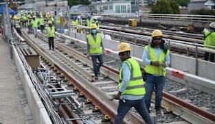 Longer wait times of up to 17 minutes at Bedok, Kembangan MRT stations as East-West Line works enter final phase