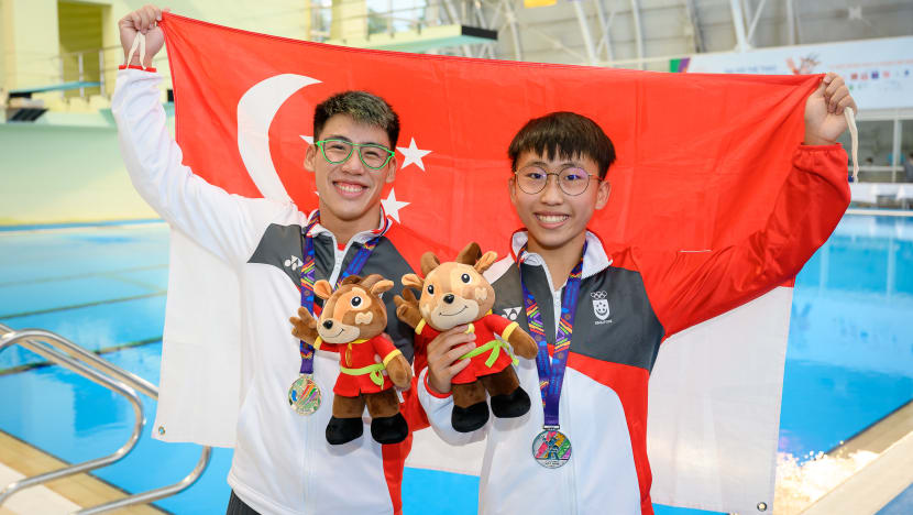 Diving: Birthday medal for Jonathan Chan after combining with Max Lee for silver at 31st SEA Games 