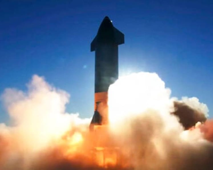 SpaceX launches Starship on highest test flight, crash-lands