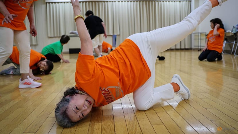 Japan's seniors embrace breakdancing, inspired by Olympic debut Japan's seniors embrace breakdancing, inspired by Olympic debut