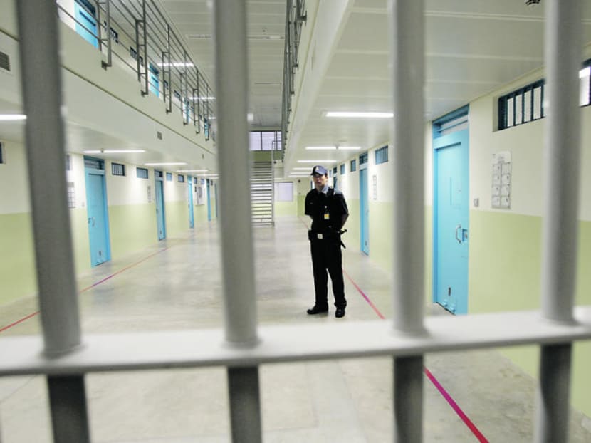 The convict was angry with his fellow inmate for reading his letter and punched him repeatedly in the eye and head. TODAY File Photo The convict was angry with his fellow inmate for reading his letter and punched him repeatedly in the eye and head. TODAY File Photo