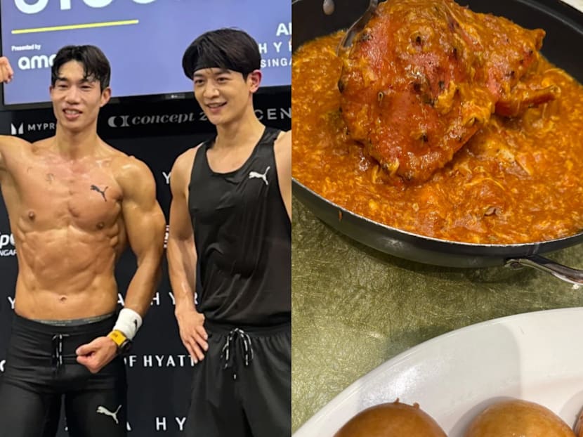 Shinee's Minho and Physical: 100 star Hong Beom-seok place 2nd in Hyrox Singapore doubles, eat chilli crab afterwards