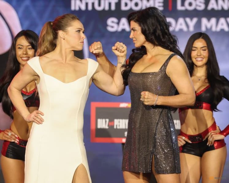 MMA-Rousey says her comeback bout against Carano is the biggest MMA fight of all time