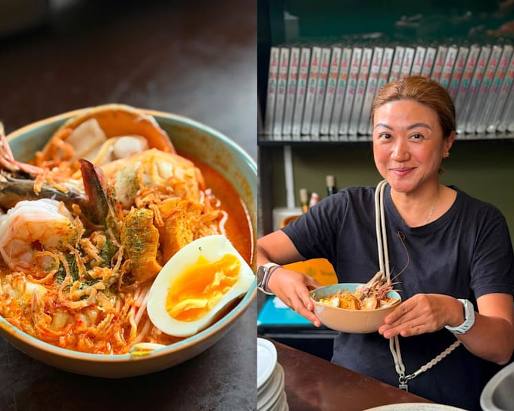 Singapore chefs cook up chilli crab, laksa and chicken rice for 180 diners in Peru