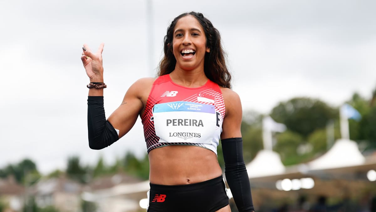 Shanti Pereira qualifies for 200m semi-finals at Glasgow Commonwealth Games