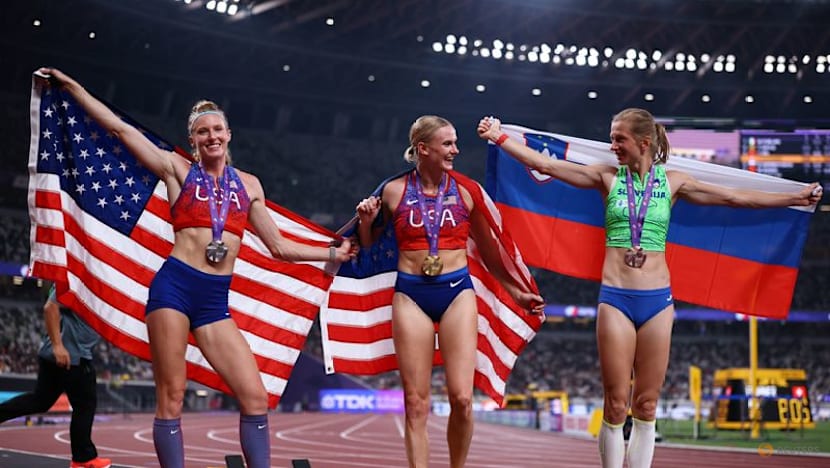 American Moon vaults to history with third straight world title