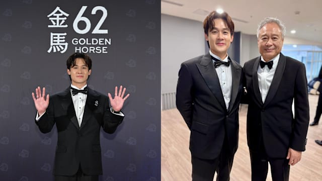 【金马62】不敌张震无缘金马影帝，许瑞奇一大收获是和李安合照！