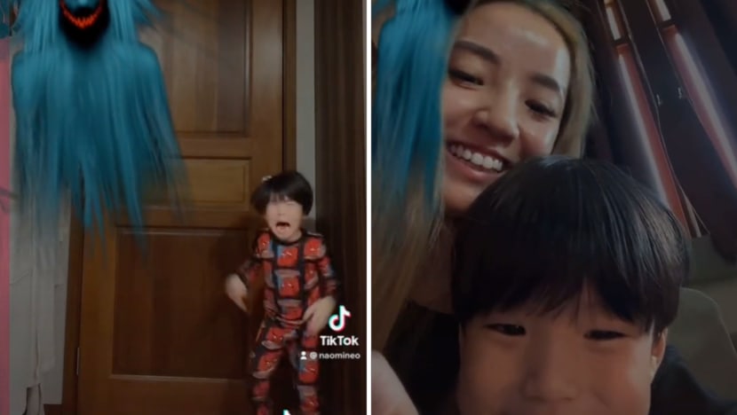 #trending:  Influencer Naomi Neo responds to backlash after scaring 4-year-old son in TikTok ghost prank video