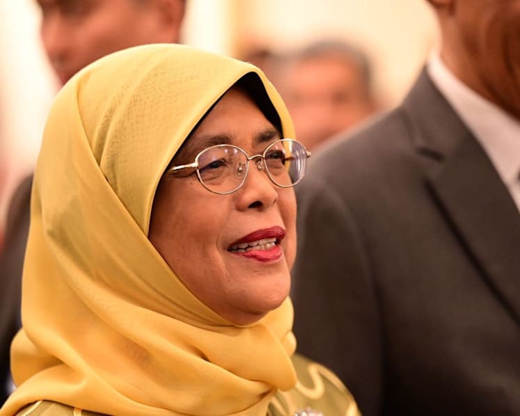 Singapore's former President Halimah Yacob awarded nation's highest civilian honour