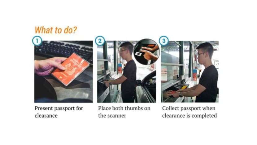 Thumbprint scans extended to car travellers at Tuas, Woodlands checkpoints