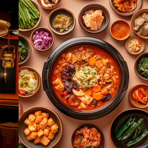 稀缺韩国影视主题餐厅Korea Culture登陆樟宜机场T3，小菜+汤品+饮料+冰淇淋尽情畅享！