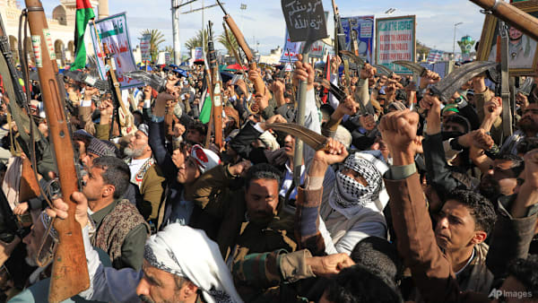 Yemen's Houthis enter Iran war with attacks on Israel, while US Marines  arrive in region - CNA