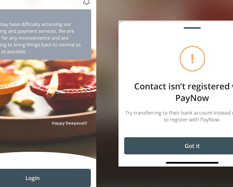 OCBC digital banking services resume after 'technical issues' affect PayNow, funds transfers