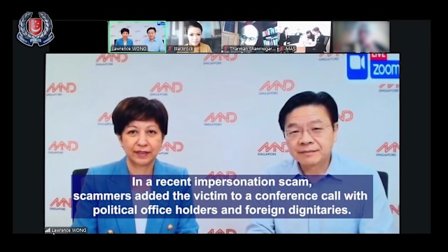 伪造总理总统视讯内容行骗 警方公开诈骗案深伪视频