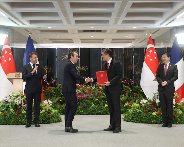 Singapore, France to strengthen defence cooperation, including AI capabilities