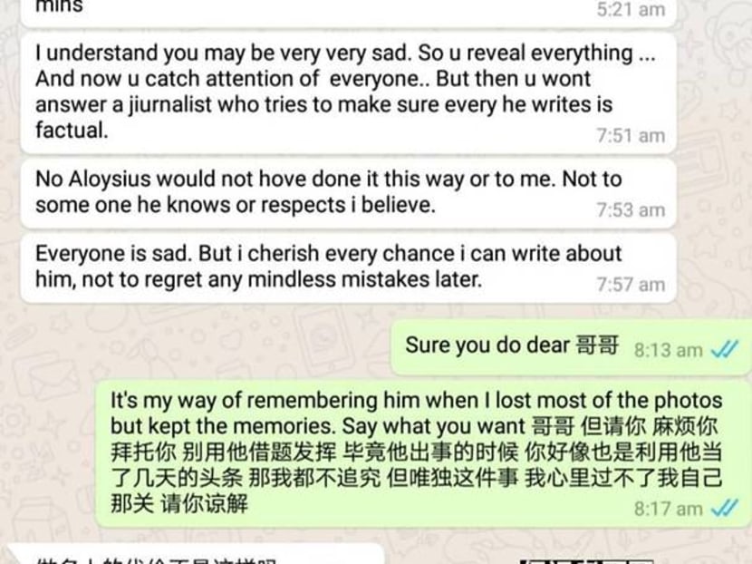 Jayley Woo Is Grieving Publicly About Aloysius Pang But She Doesn’t Want To Talk To Reporters, And That’s Okay
