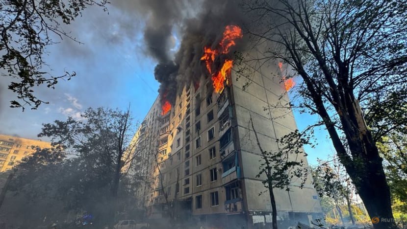 Russian bomb hits high-rise building in Ukraine's Kharkiv, killing seven Russian bomb hits high-rise building in Ukraine's Kharkiv, killing seven