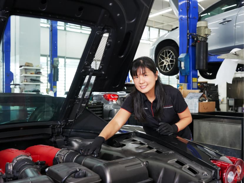 She wanted to be a car mechanic in her teens – and became one: ‘I always had dirt under my nails but I was happy’ She wanted to be a car mechanic in her teens – and became one: ‘I always had dirt under my nails but I was happy’