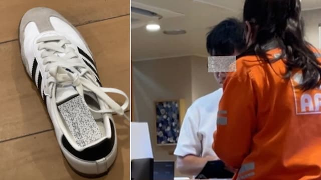 台湾轮船女乘客鞋子被人射精 军人当场认罪