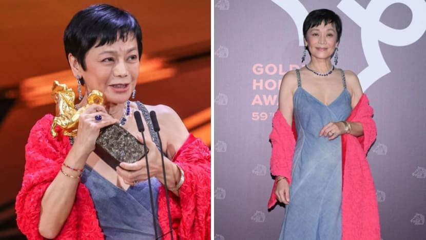 Sylvia Chang Wore An Old Dress & Her Mum's Shawl To Golden Horse Awards Sylvia Chang Wore An Old Dress & Her Mum's Shawl To Golden Horse Awards