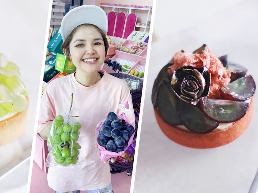 Olinda Cho&rsquo;s Petite $32 Japanese Grape Tart "Probably The Most Expensive In Singapore"