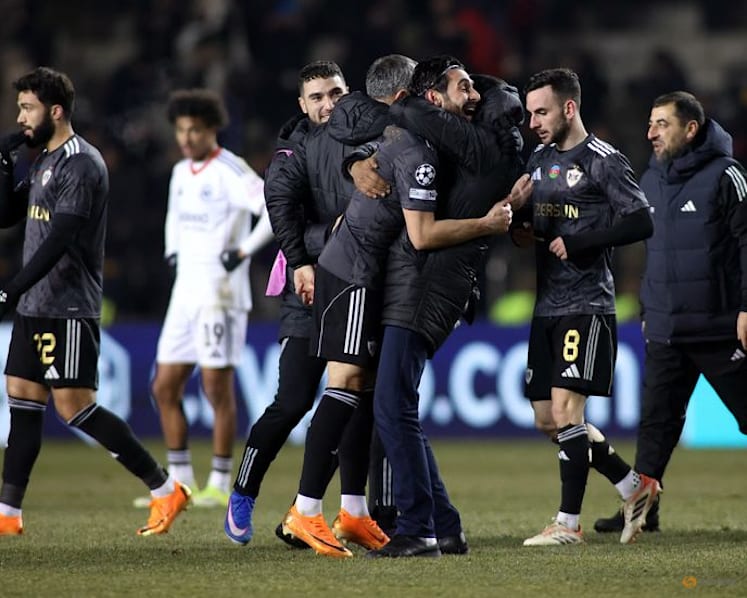 Qarabag boost Champions League playoff hopes with late win over Frankfurt