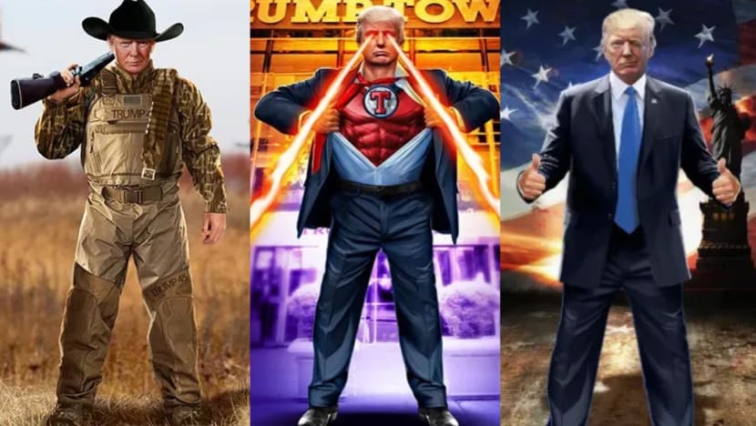 Celebrities, Joe Biden mock Donald Trump's US$99 NFT collection Celebrities, Joe Biden mock Donald Trump's US$99 NFT collection