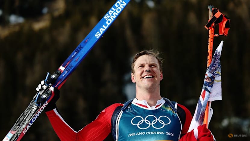 Biathlon-Norway's Sjaastad Christiansen channels ski king Klaebo to snatch biathlon sprint silver