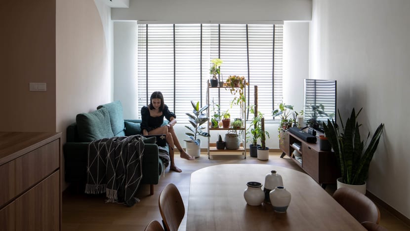 A $60k Renovation Turned A Cookie-Cutter Resale Flat In Chai Chee Into A Light & Airy Calming Sanctuary