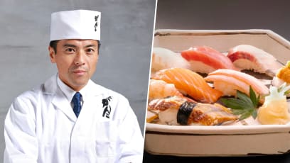 Ganko Sushi From Osaka Opens In S’pore, $3 Salmon Sushi & $150 Omakase Offered