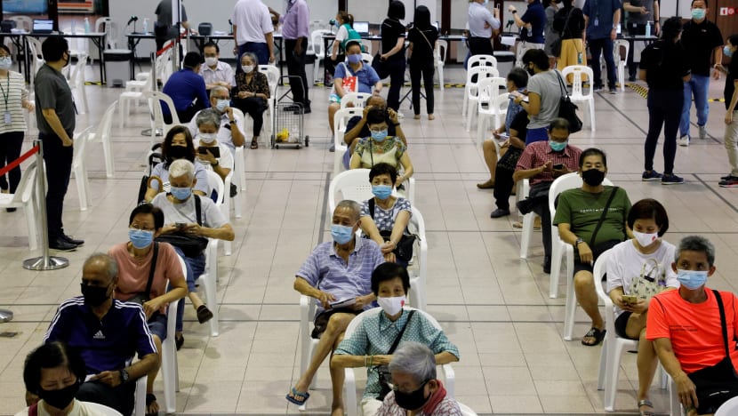 Covid-19: Half of Singapore’s population fully vaccinated, but 200,000 seniors still yet to get jabs