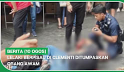 BERITA (10 Ogos) | Lelaki berpisau di Clementi ditumpaskan orang awam