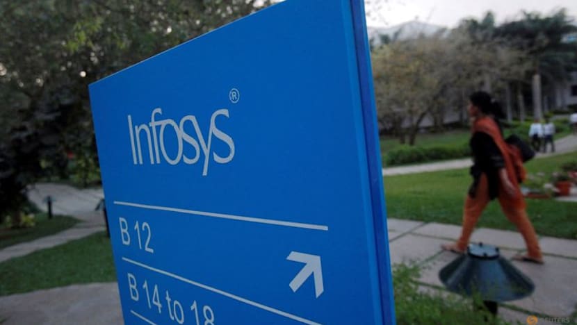 India's Infosys narrows annual revenue growth forecast